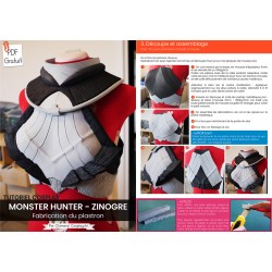 ZINOGRE - Plastron Monster Hunter - PATRONS + EBOOK cosplay